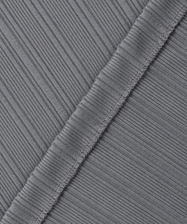 JOSEPH HOMME テックリブジャージー　Vネックカットソー グレー系