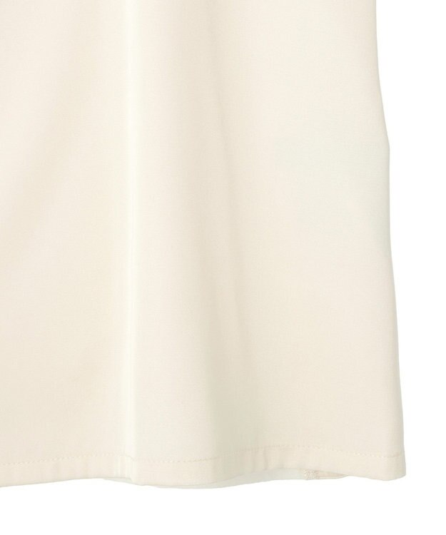 YECCA VECCA ボートネックサテンキャミ Ivory
