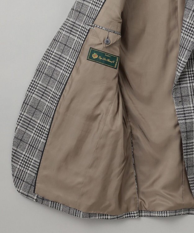 GOTAIRIKU 【Loro Piana Fabric】シルクブレンドソフトツイード ジャケット グレー系4