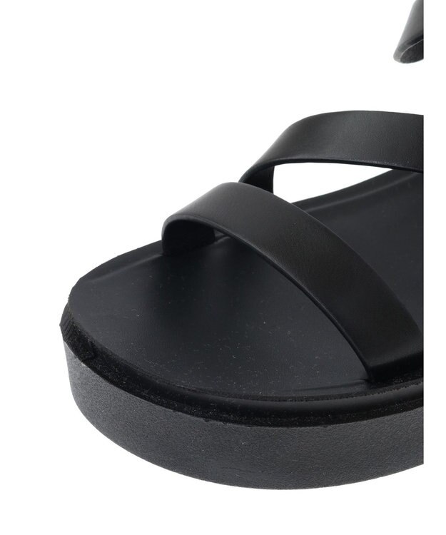 Green Parks ・ＬＥＮＡ　ネックストラップサンダル Black