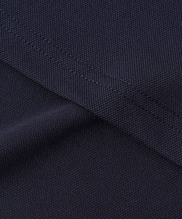 23区GOLF 【MEN】エイトムーブカノコ ストレッチポロシャツ ネイビー系