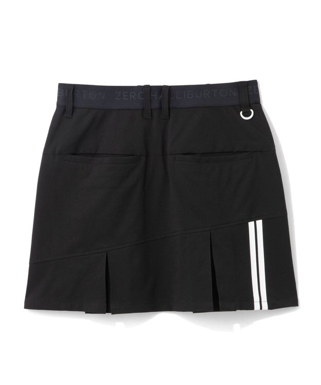 ZERO HALLIBURTON 【雑誌掲載】サマーシアサッカースカート 82839 W4S7b レディースゴルフ ブラック