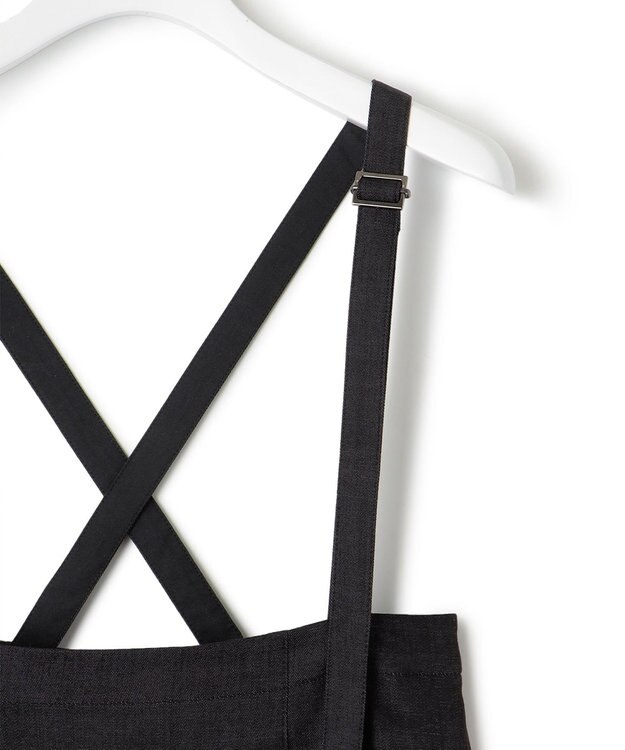 23区 S デニムライクシャンブレー Iライン スカート ブラック系