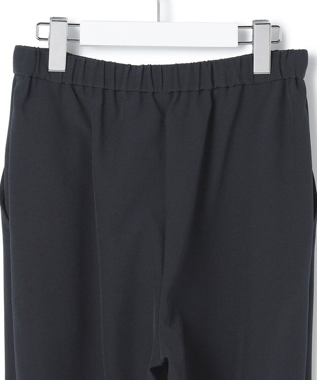 23区 L 【R(アール)】ライトダブルクロス ドロスト テーパードパンツ ネイビー系