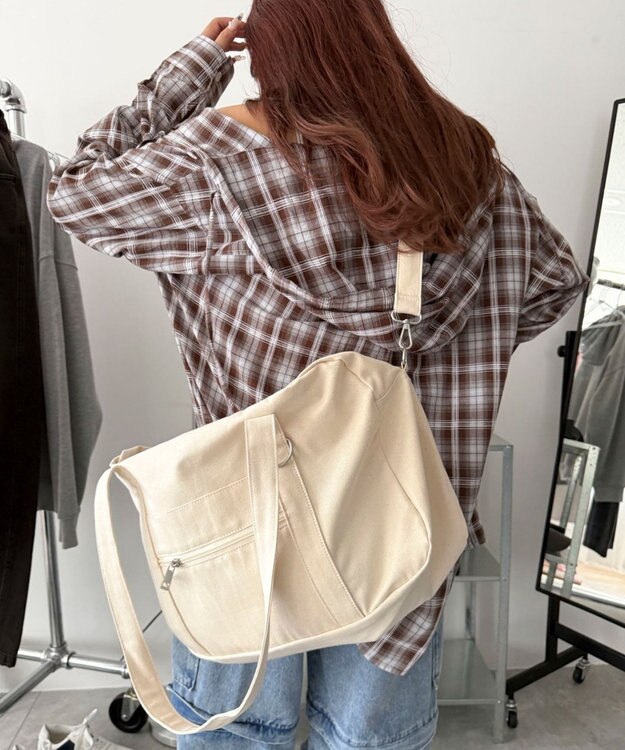 WEGO 2wayBIGボストンショルダー キナリ