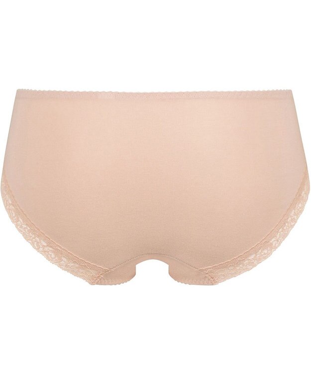 Wing ショーツ 【ときはなつブラ】 KB2172・KB2872とペア 綿混素材(身生地部) はきこみ丈あさめ KF2372 ウイング／ワコール ベージュ