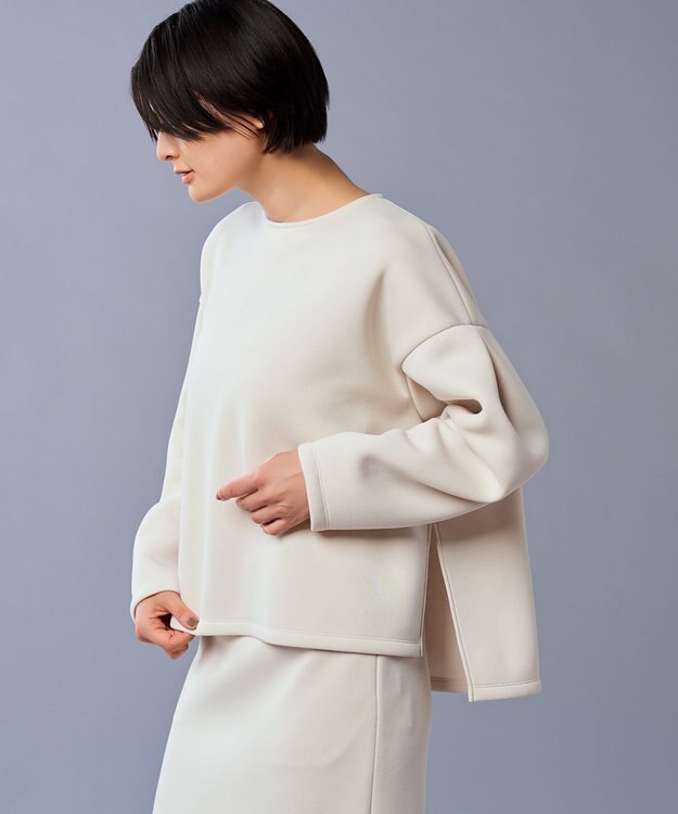 uncrave 【UVカット・吸水速乾】ダンボール プルオーバー（uncrave STANDARD） エクリュ