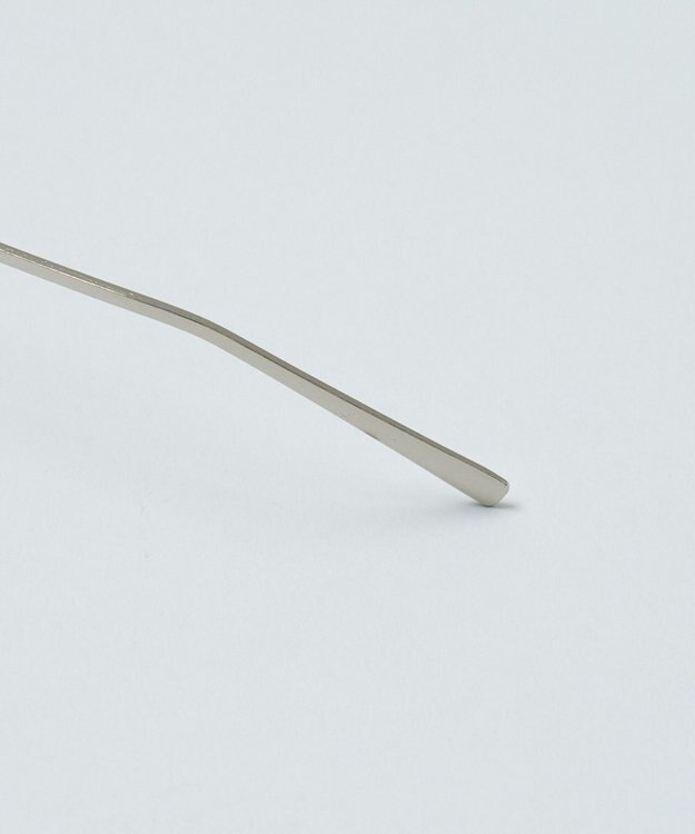 WEGO メタルフレームクリアアイウェア シルバー