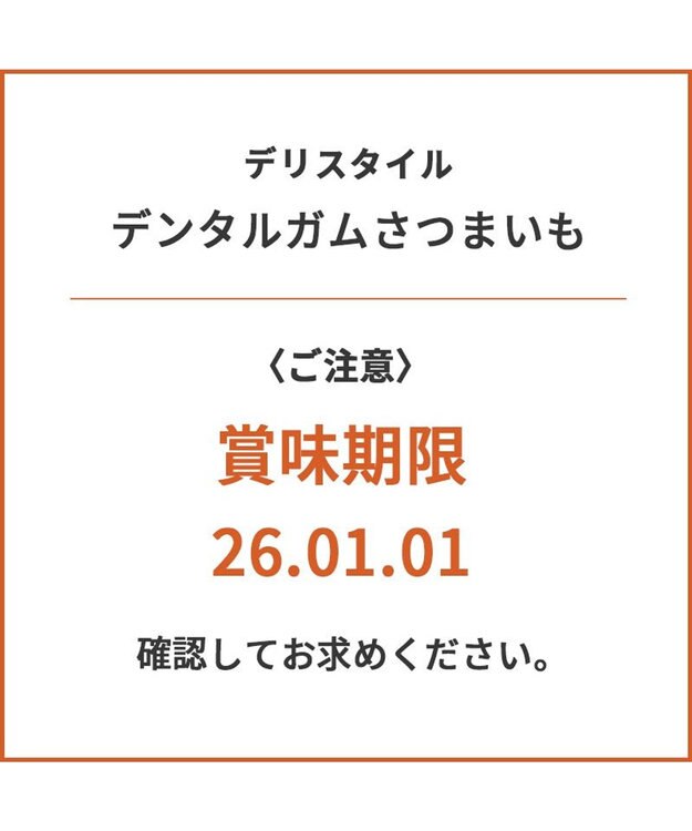 PET PARADISE 【賞味期限が1/1のため 半額】 デリスタイル デンタルガムさつまいも 0