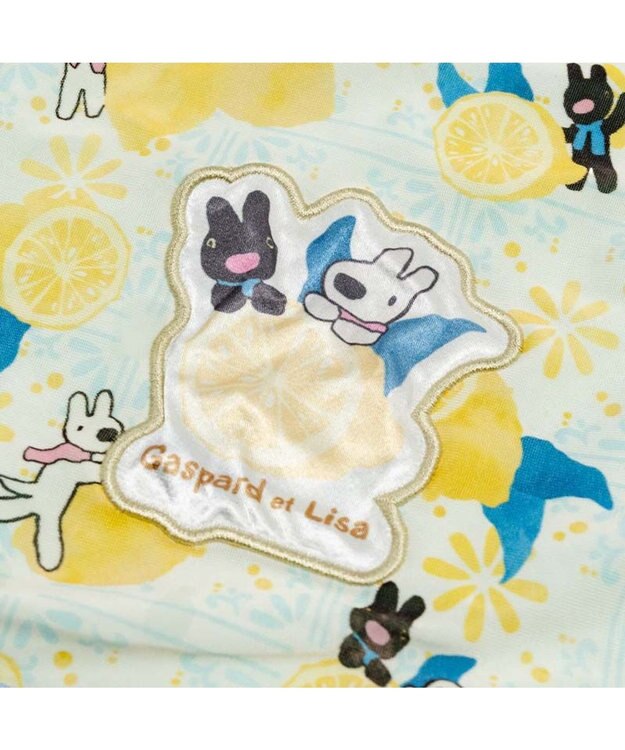 PET PARADISE リサとガスパール シトラス クール ブランケット イエロー