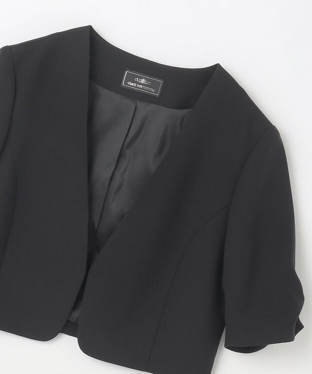 GRACE CONTINENTAL ショートボレロ ブラック