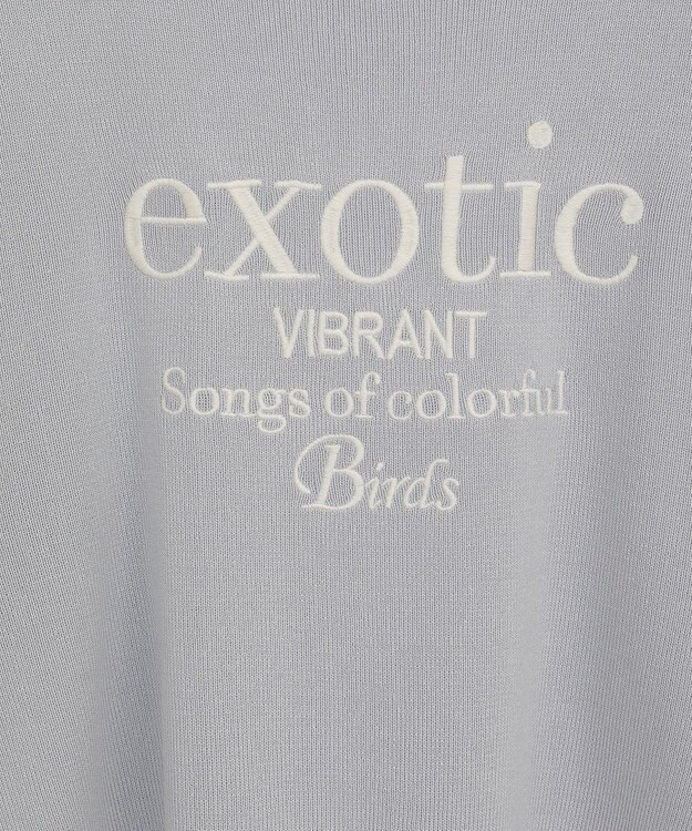 Green Parks ・ＥＬＥＮＣＡＲＥ　ＤＵＥ　ロゴ刺繍６分袖ニット Green