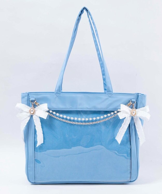 WEGO 【痛バ＆推し活グッズ】きらめきDIYパールリボンセットL ホワイト