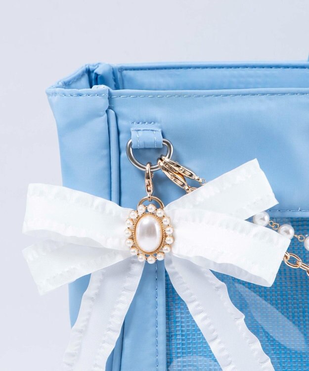 WEGO 【痛バ＆推し活グッズ】きらめきDIYパールリボンセットL ホワイト