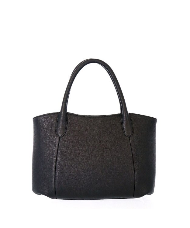 IBIZA 牛革　ハンドバッグ（ワイドサイズ） 黒
