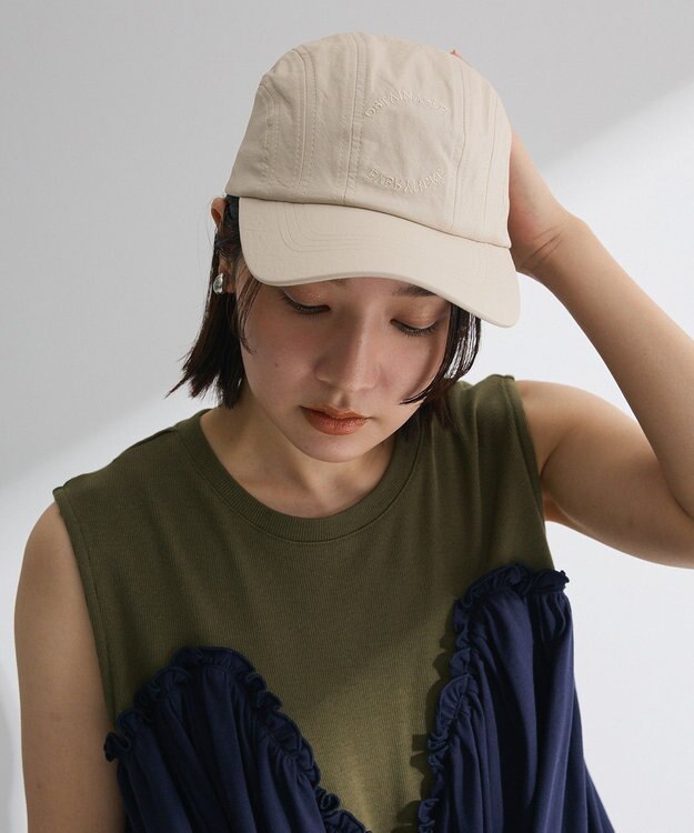 Green Parks ｅｖｅｒｙｗａｌｋ．ウ゛ィンテージレザーロゴキャップ