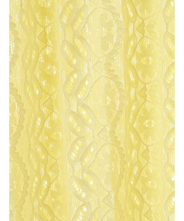 earth music&ecology フラワーレースキャミワンピース Yellow