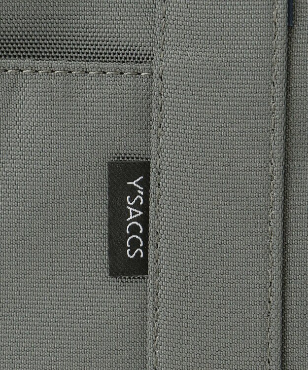 Y'SACCS ポリエステルキャンバス　リバーシブルトートバッグ グレー