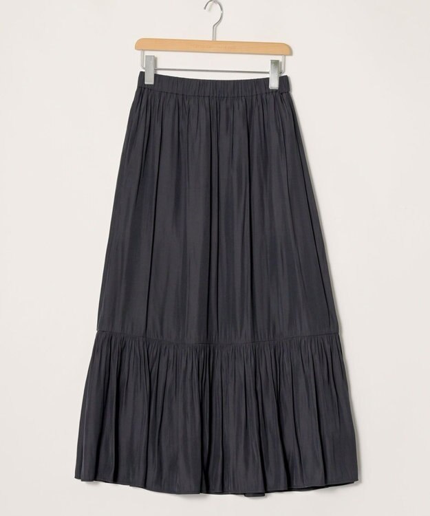 ONWARD Reuse Park 【組曲】スカート春夏 ブラック