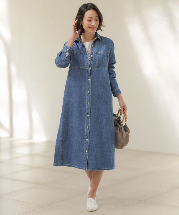 J.PRESS LADIES L バスクボーダー カットソー スカーレットボーダー系