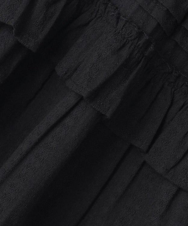 ANY KIDS 【洗濯機可能】カラミドビー ティアードスカパン ブラック