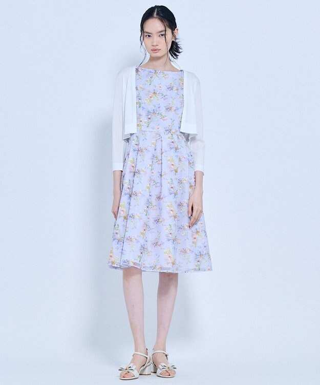 TOCCA CRYSTAL FLOWERS ドレス ライラック系7