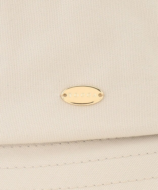 TOCCA 【サイズ調整可】TRIM RIBBON BUCKET HAT コットン バケットハット ベージュ系
