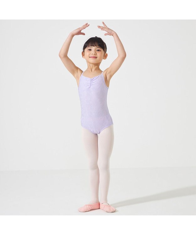 Chacott キャミソールレオタード ラベンダー