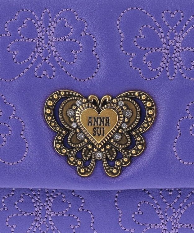 ANNA SUI チェイス マルチケース パープル