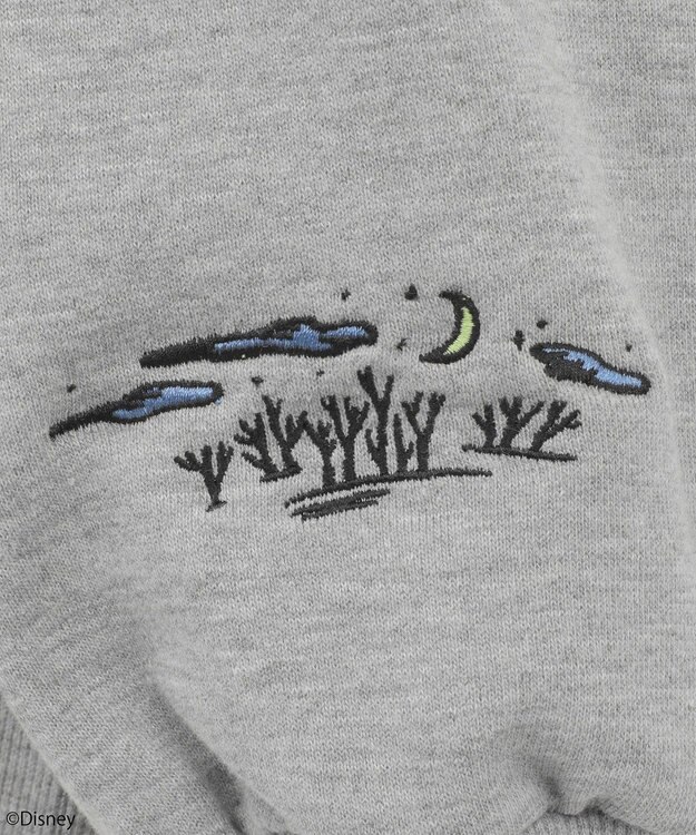 earth music&ecology ナイトメア／アソートプリントパーカー Navy