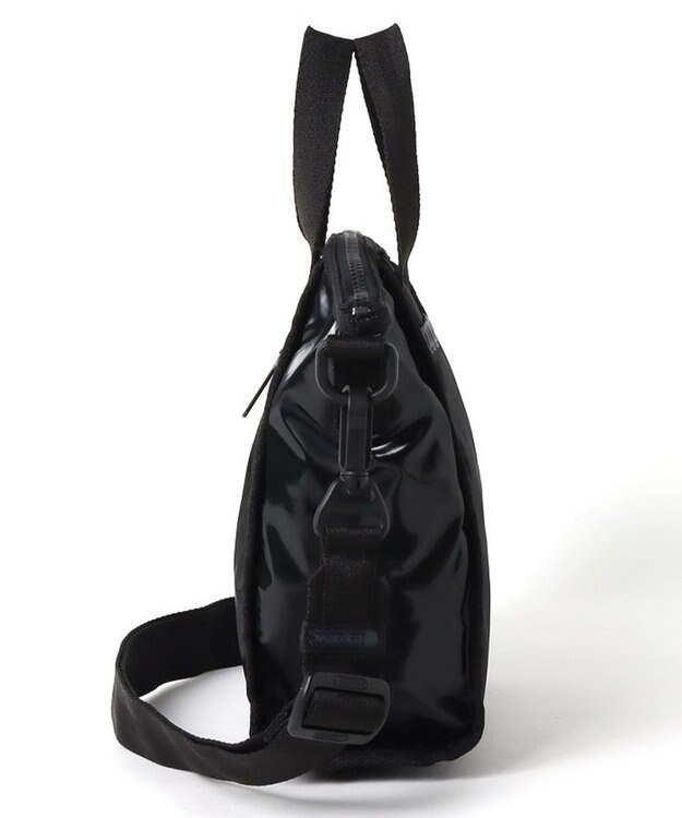 LeSportsac TOP HANDLE CONV TOTE/ブラックシャイン ブラックシャイン