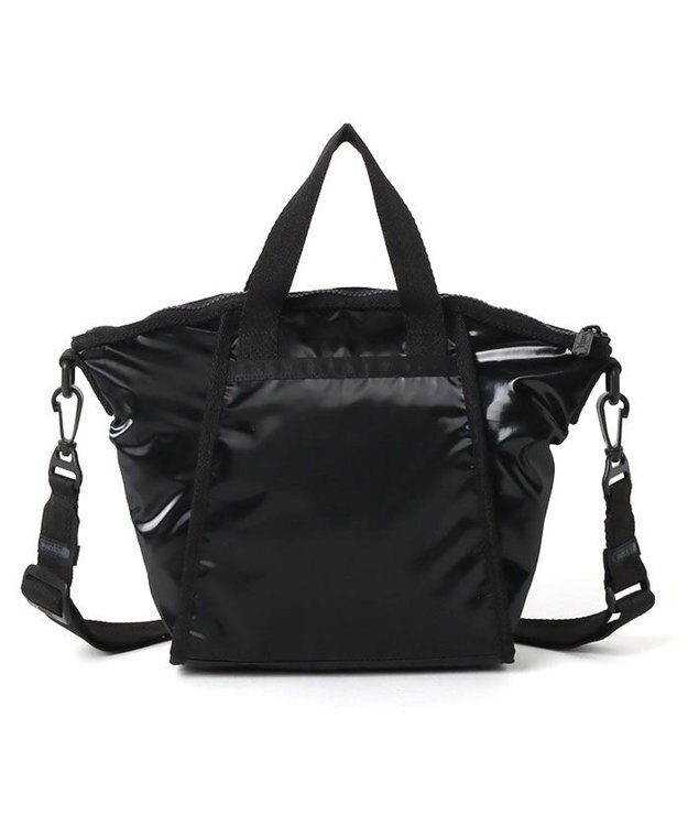 LeSportsac TOP HANDLE CONV TOTE/ブラックシャイン ブラックシャイン