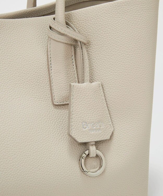 TOPKAPI 【Breath TOPKAPI】ELAN エラン シュリンクレザー 2way トートバッグ クリーム
