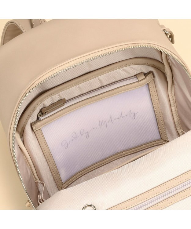 ACE BAGS & LUGGAGE  W&.Day Night ポエット ラウンドリュック A4ジャストサイズ ビジネスバッグ 11721 ダブルアンドデイナイト アイボリー