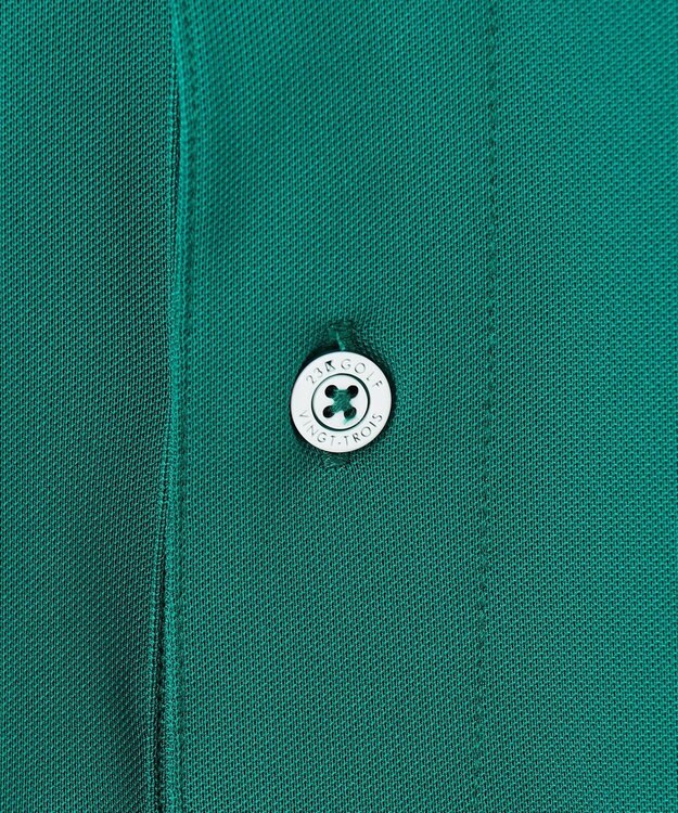 23区GOLF 【MEN】グラフィックロゴ 半袖ポロシャツ グリーン系