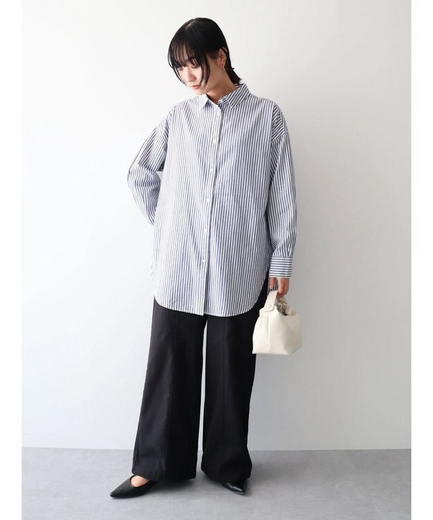 Green Parks ・Ｄｏｕｂｌｅ　Ｆｌａｇｓ　ミニリップイージーパンツ Black