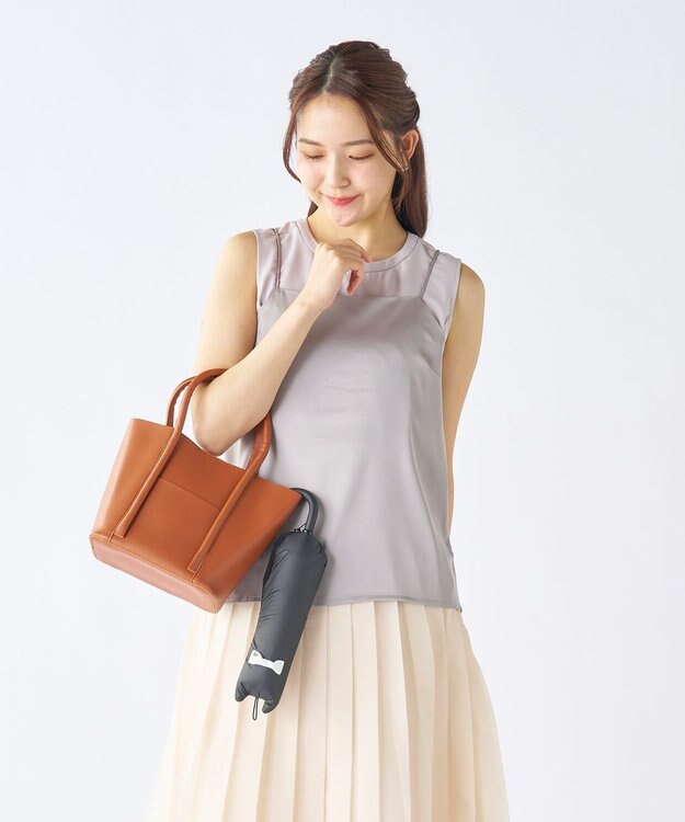 MOONBAT 【遮光100％/UV100%】エスタ (estaa) にゃんこミニ 折りたたみ傘 日傘 軽量 晴雨兼用 猫 ネコ ブラック