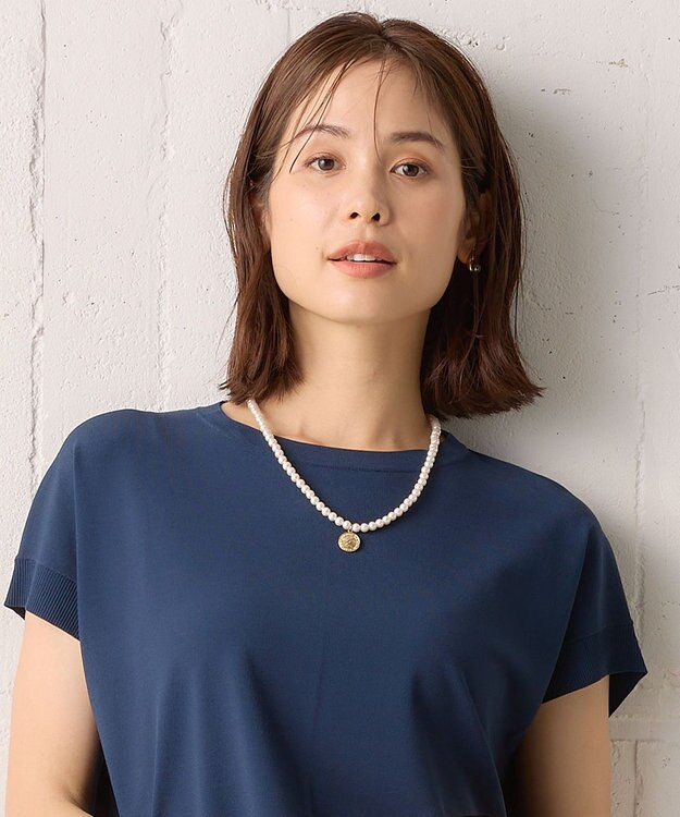 組曲 パールメタルネックレス ゴールド系