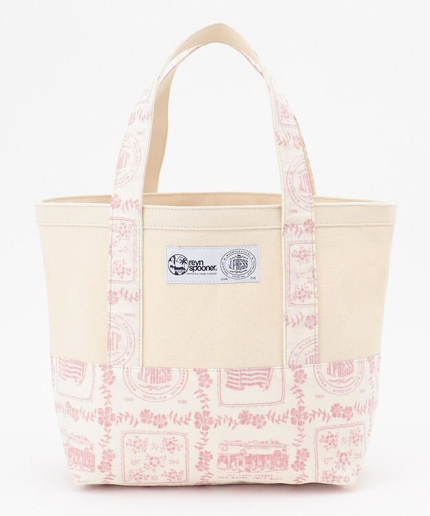 J.PRESS MEN 【120th anniversary】Reyn spooner×J.PRESS リバースプリントトートバッグ ピンク系5