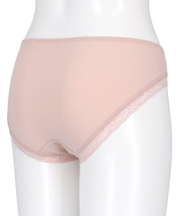 WACOAL ショーツ 【ハグするブラ】 BXB418とペア はきこみ丈あさめ ナイロンベア天竺素材(バック) レディース PXB118 /ワコール ピーチ