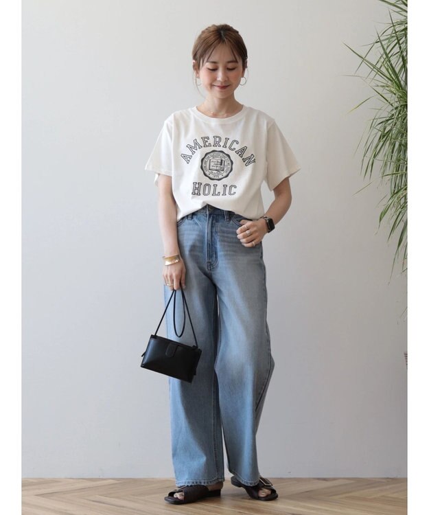 AMERICAN HOLIC ＡＭＥＲＩＣＡＮ　ＨＯＬＩＣ　ＴＥＥ1 Off White