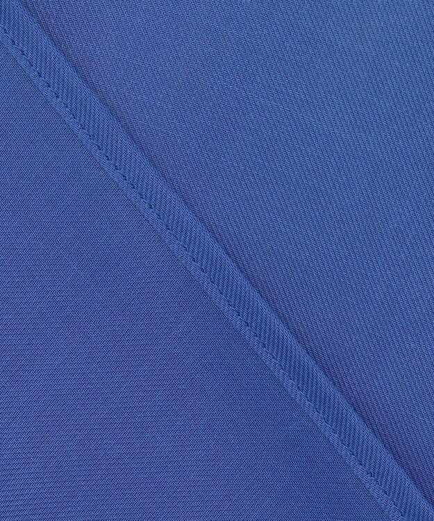 23区 S 【洗える】シアービエラ タックデザイン ブラウス ブルー系