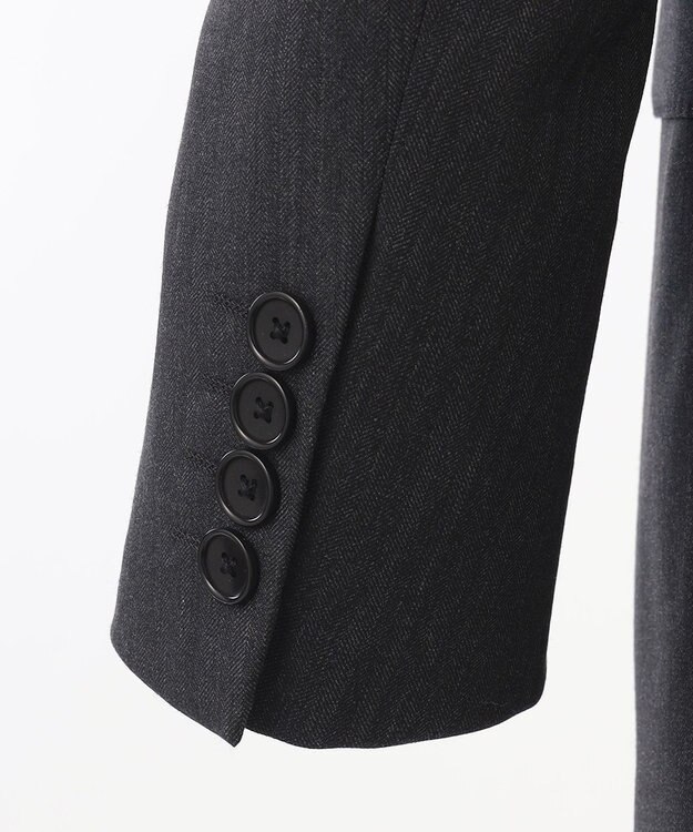 J.PRESS MEN 【WEB・一部店舗限定】シャドーヘリンボーンストライプ スーツ グレー系1