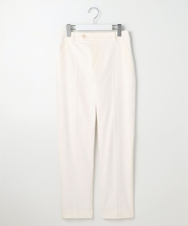 ANY SIS S エアリーストレッチ テーパードパンツ オフ