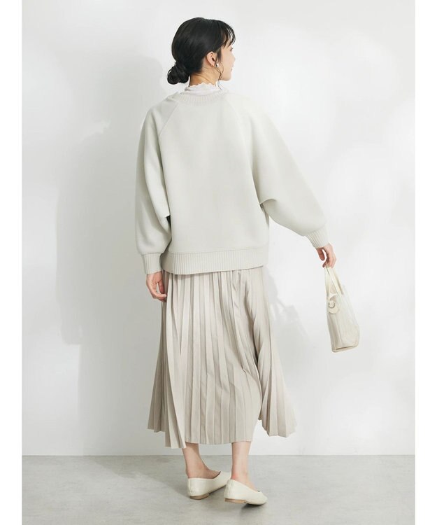 CRAFT STANDARD BOUTIQUE 軽量ボンディングパールロゴプルオーバー Ivory