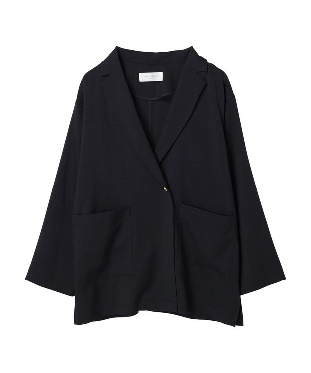 Green Parks イージーテーラードカラージャケット Dark Navy