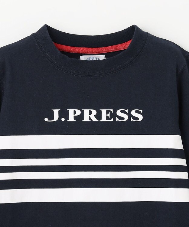 J.PRESS KIDS 【110-130cm】BORDER×COMBI カットソー ネイビー系