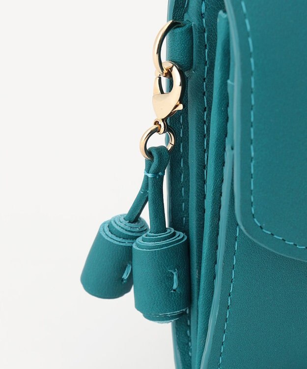 airlist 【カラフル・本革】ギャルソン長財布　タッセル　Tassel ブルー