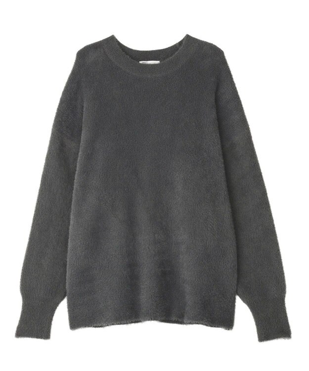 CRAFT STANDARD BOUTIQUE ファーライクニットチュニック Dark Gray