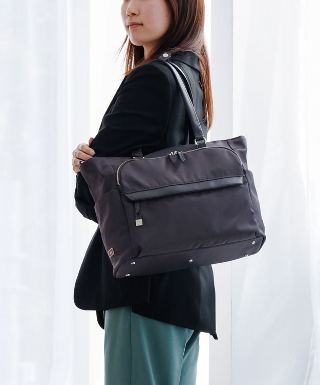 ACE BAGS & LUGGAGE ace. ラプリム トートバッグ レディースビジネス A4 13.3インチサイズ 68803 エース チャコール